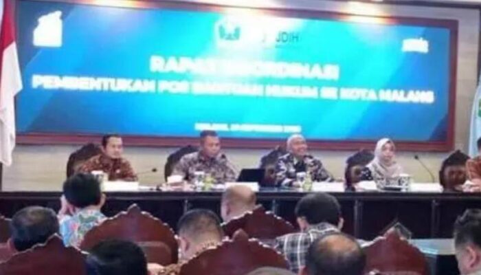 Pemkot Malang Dekatkan Akses Hukum, Posbakum Hadir di 57 Kelurahan