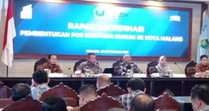 Pemkot Malang Dekatkan Akses Hukum, Posbakum Hadir di 57 Kelurahan