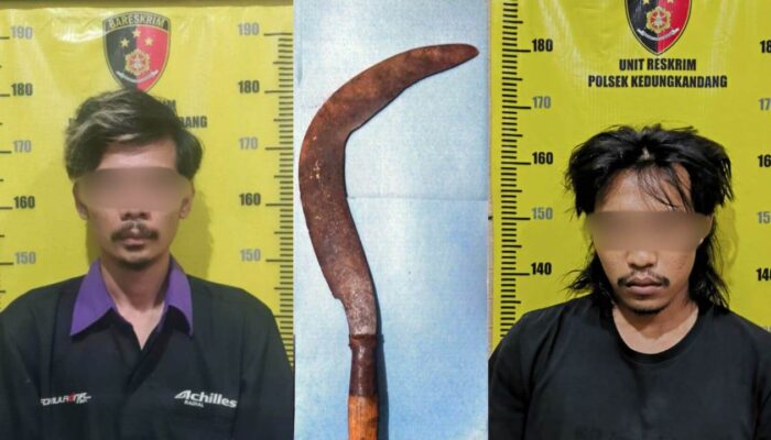 Polisi Ringkus Dua Begal Sadis di Kota Malang, Korban Dibacok Saat Pertahankan Motor