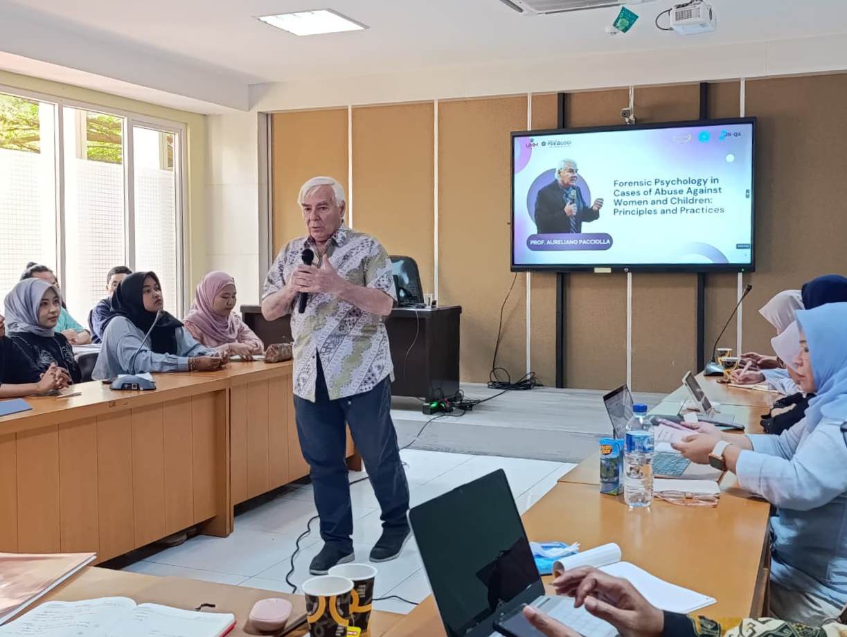 UMM Perkuat Jejaring Psikologi Internasional lewat Kolaborasi Strategis dengan Pakar Italia
