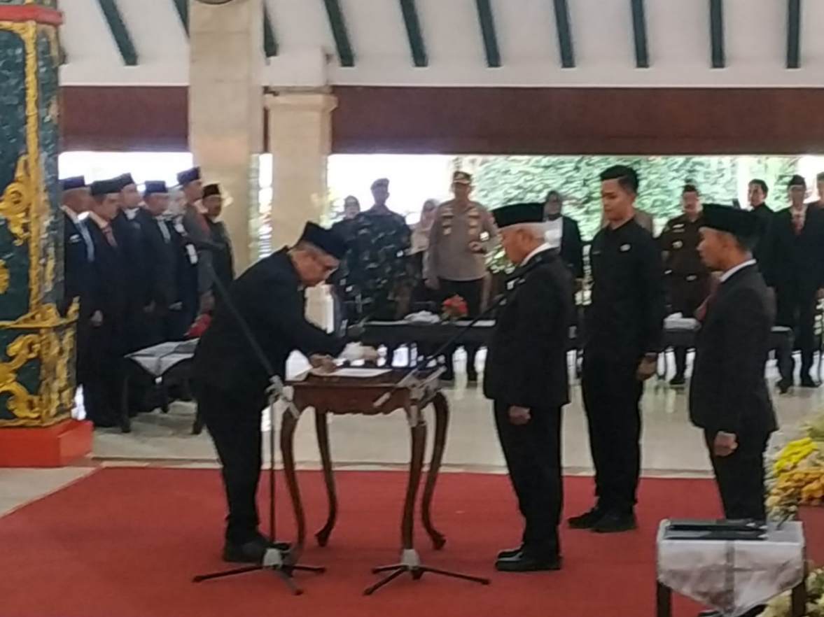 Bupati Malang Lantik Budiar Sebagai Sekda dan 16 Pejabat Tinggi Lain