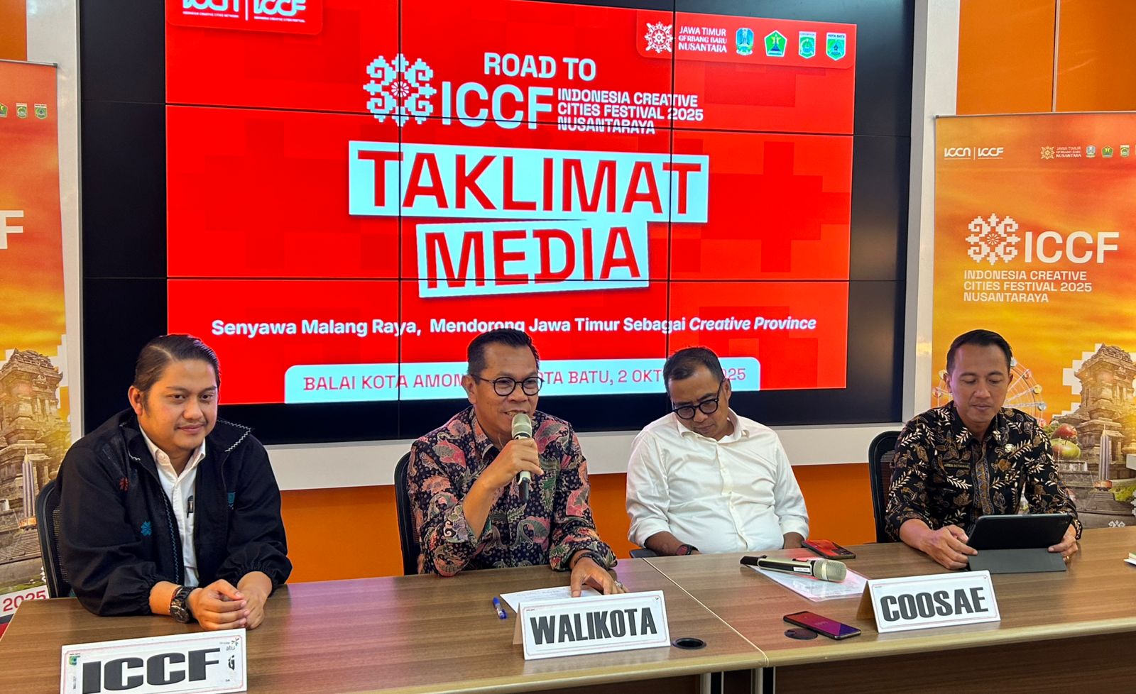 Kota Batu Angkat Ekraf Agro dan Wisata di ICCF 2025