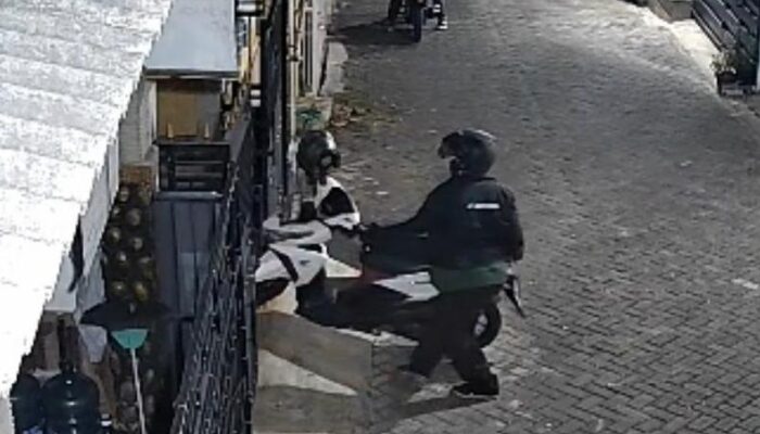 Terekam CCTV, Dua Pelaku Curanmor Asal Cemorokandang Diringkus Tim Resmob Polresta Malang Kota