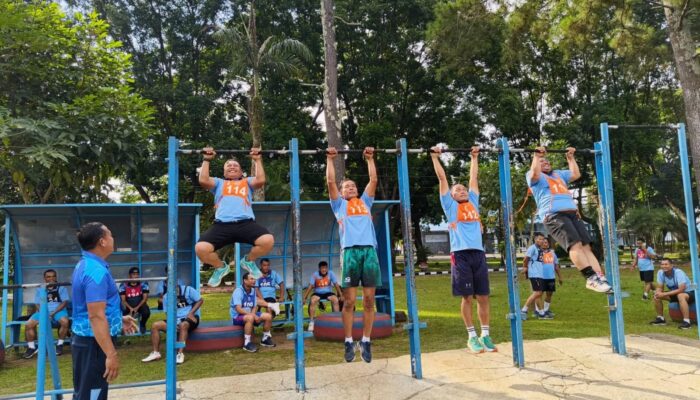 Ratusan Personel TNI AU Jalani Tes Kesemaptaan di Malang