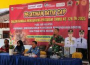 Batik Cap Jadi Senjata Baru Pemberdayaan Perempuan Lewat TMMD