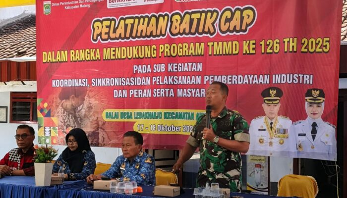 Batik Cap Jadi Senjata Baru Pemberdayaan Perempuan Lewat TMMD