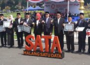 Upacara peringatan Hari Sumpah Pemuda ke-97 tahun 2025 berlangsung khidmat di Kota Malang, Senin (28/10/2025).