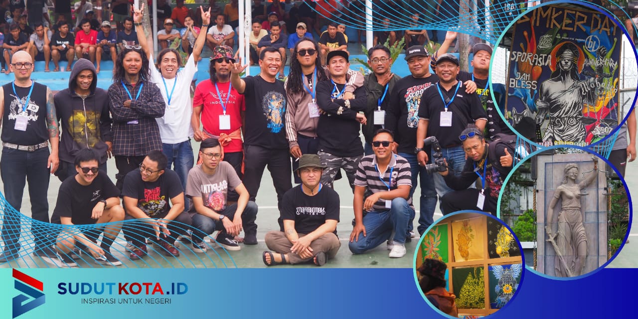 Bimker Day 4 Lapas Kelas I Malang: Saat Musik, Karya dan Program Asimilasi Satukan Dunia Dalam dan Luar Tembok