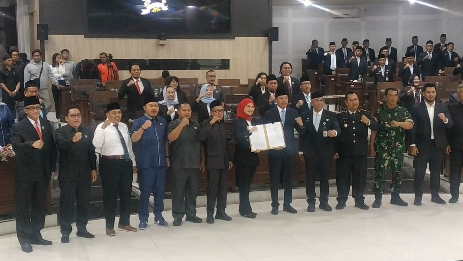 Tujuh Fraksi Sepakati Rancangan APBD Kota Malang Tahun Anggaran 2026