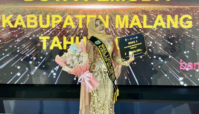 Alinda Sasak Kirana, Alumni Poltekkes PIM Raih Juara 3 Duta Pemuda Kabupaten Malang 2025