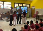 Satlantas Polres Malang Tanamkan Disiplin Lalu Lintas Sejak Dini Lewat Program Police Goes to School