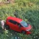 Diduga Sopir Mengantuk, Honda Jazz Merah Terperosok ke Jurang di Perbatasan Pagelaran–Bantur