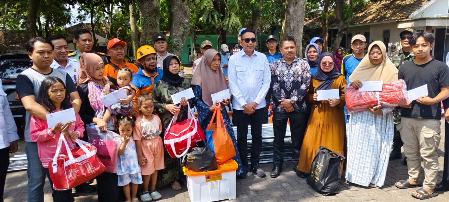 Wali Kota Wahyu Hidayat Turun ke Lokasi, Bantu Warga Terdampak Angin Puting Beliung