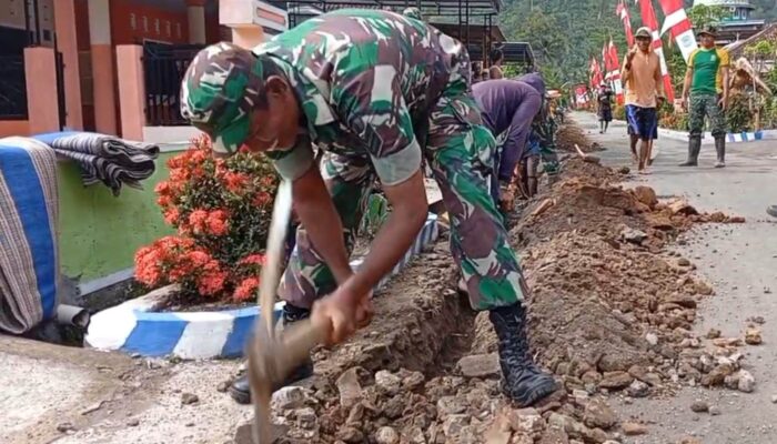 TMMD Bangun Saluran Irigasi Permanen, Petani di Malang Kini Tak Lagi Bergantung Hujan