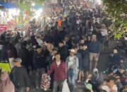Penonton Membludak! Lautan Manusia Padati Sound Horeg Gampingan Hingga Tengah Malam