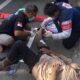 Pulang Nonton Karnaval Gampingan, Dua Pemotor Tabrak Truk di Depan Mapolsek Pakisaji