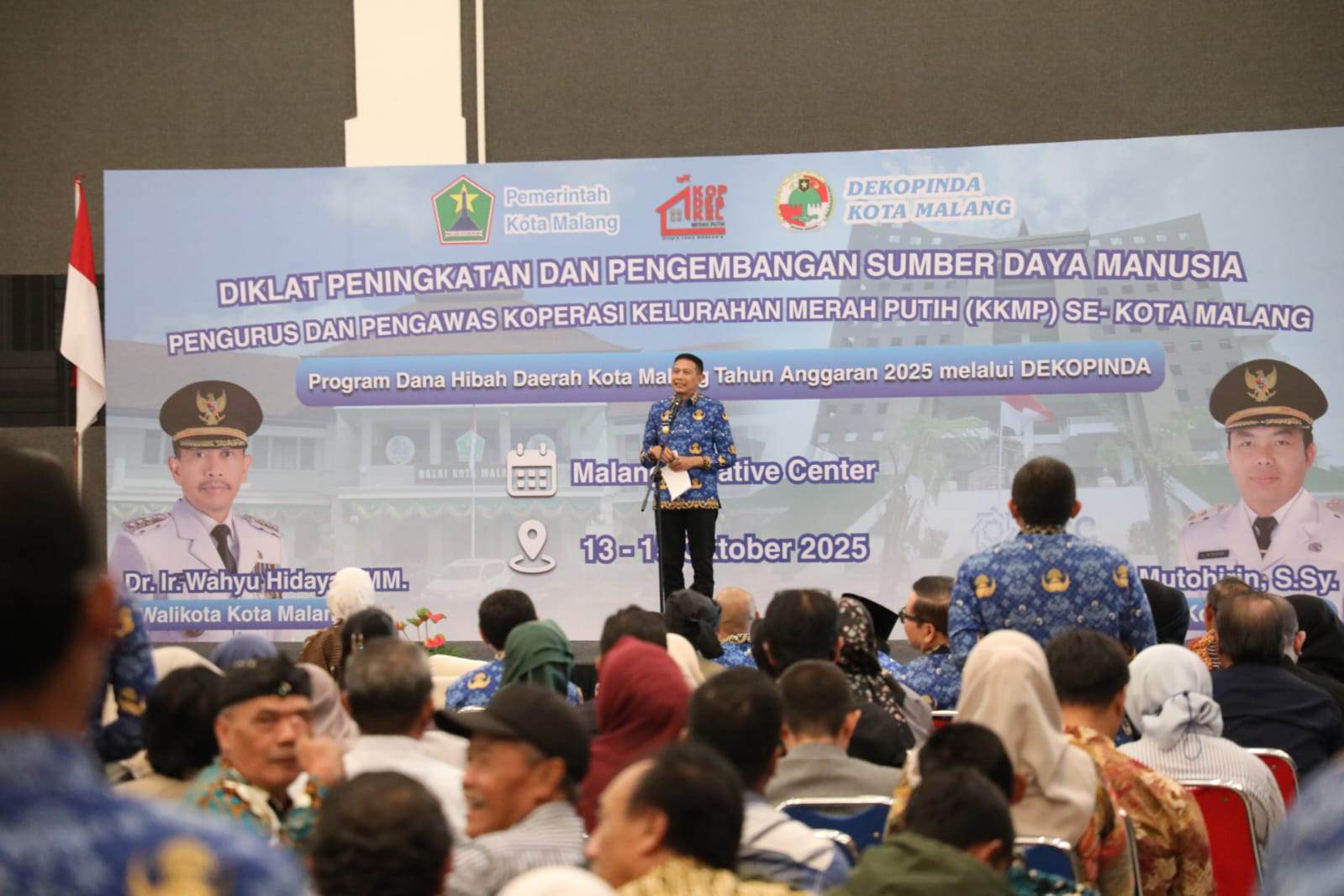 Wali Kota Malang Genjot Koperasi Merah Putih, Siapkan SDM Tangguh untuk Gerakkan Ekonomi Warga