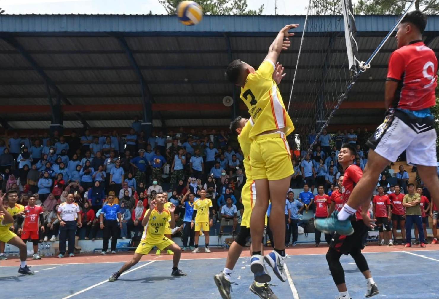 Depohar 30 Sabet Juara Umum Turnamen Voli HUT ke-79 Pomau