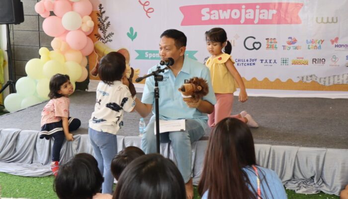 Serunya Wali Kota Wahyu Hidayat Dongeng di Wuffyspace, Bikin Anak-anak Tawa Ceria