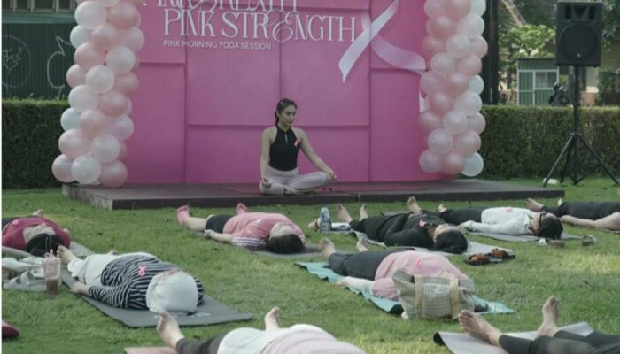 The Shalimar Malang Gemakan Pink Yoga untuk Lawan Kanker Payudara
