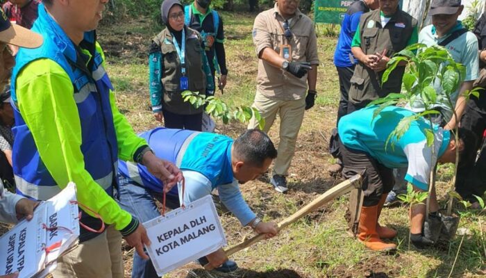 Norwegia Dukung Aksi Tanam 1.000 Pohon di TPA Supit Urang, DLH Kota Malang Giatkan Gerakan Hijau Lawan Krisis Iklim