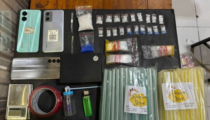 Asyik Timbang Sabu di Kos, Pria di Kepanjen Ditangkap Polisi dengan BB 21 Poket Siap Edar