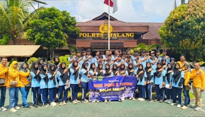 Polisi Ajak Siswa Dolen Bareng, Cara Unik Tanamkan Nilai Disiplin dan Kepedulian