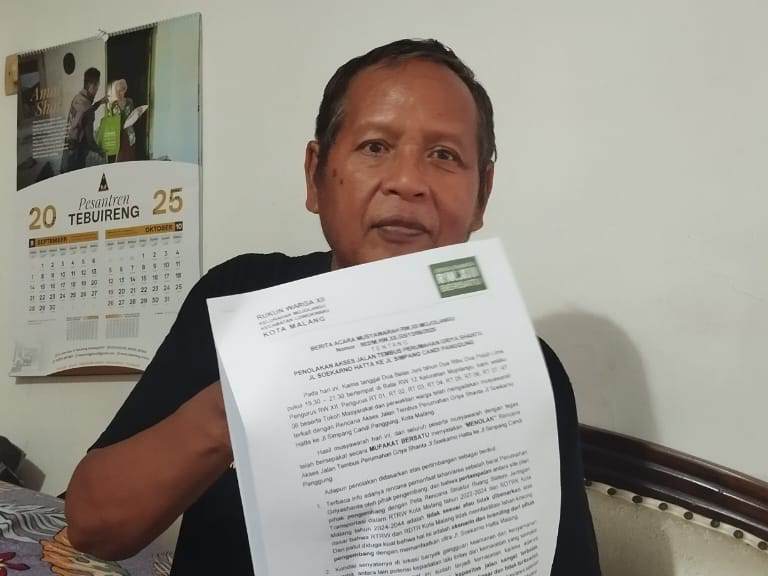 Tolak Jalan Tembus Griyashanta Harga Mati, Pemkot Diminta Hati-Hati