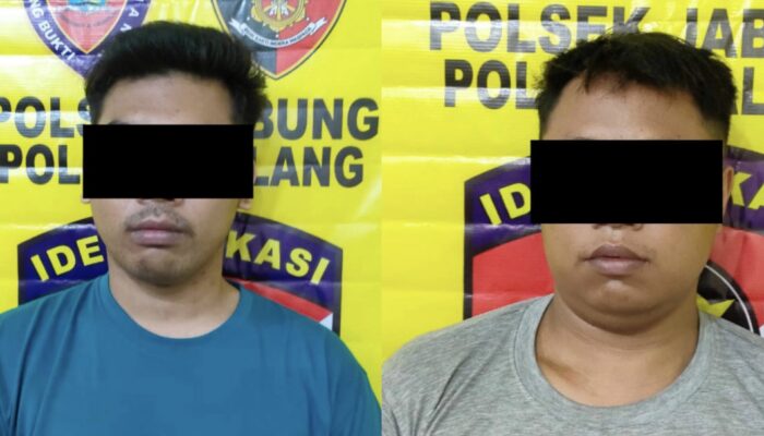 Pelarian Sang Curanmor Berakhir, Dua Pria Asal Jabung Ditangkap Polisi