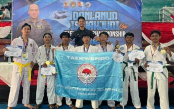 Bersaing dengan atlet dari seluruh Indonesia, mahasiswa ITN sukses di Kejuaraan Taekwondo Danlanud Iswahjudi Cup 2025
