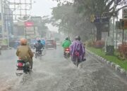 Kawasan Suhat Kembali Tergenang, Pembangunan Drainase Masih Dalam Proses Pengerjaan