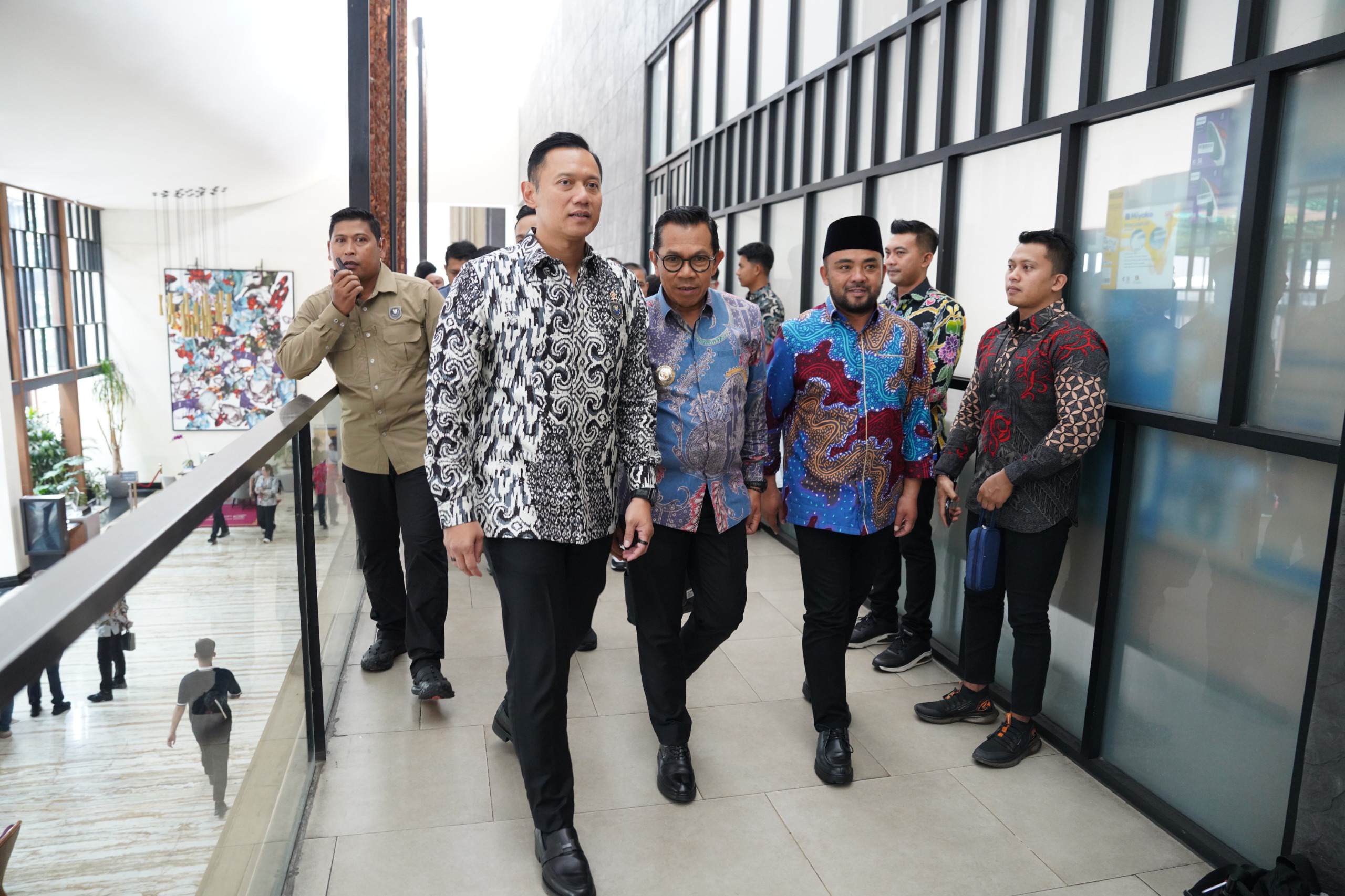 AHY Ajak Semua Elemen Bersatu Bangun Negeri, Cak Nur Siap Bersinergi