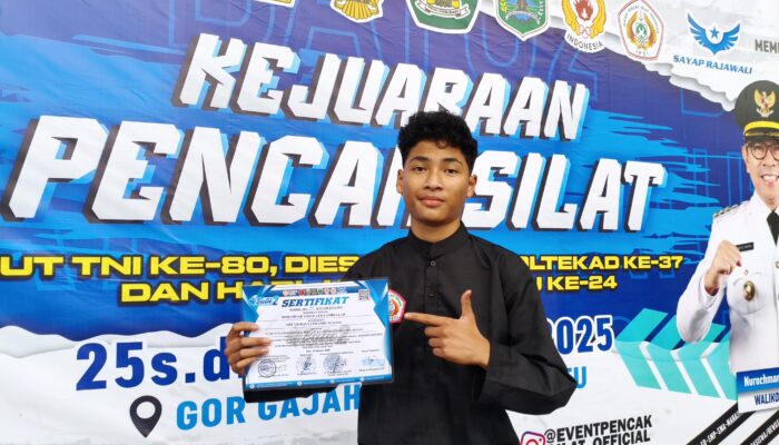 Siswa SMP TISMA Raih Medali Perak di Kejuaraan Silat Batu Championship 2