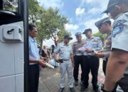 Jelang Nataru, BPTD Kelas II Jawa Timur Ramp Check Bus Pariwisata di Kota Batu