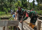 TMMD ke-126 Hidupkan Semangat Gotong Royong, Warga Lebakharjo Bangun Pos Kamling Modern