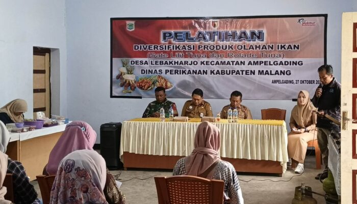 Pelatihan Olahan Ikan Dorong Warga Lebakharjo Bangkitkan Ekonomi Kreatif Lewat TMMD 126