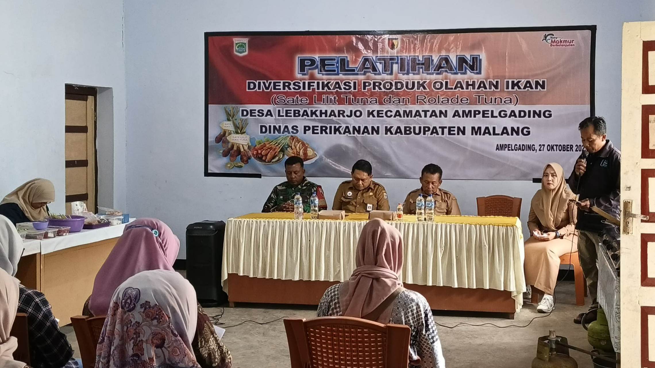 Pelatihan Olahan Ikan Dorong Warga Lebakharjo Bangkitkan Ekonomi Kreatif Lewat TMMD 126