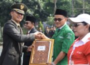 Semangat Sumpah Pemuda terasa begitu istimewa di Mapolres Malang, Selasa (28/10/2025).