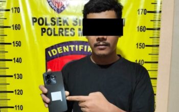 Pencuri HP di Singosari Ditangkap Polisi Saat Sembunyi di Gudang Cabai