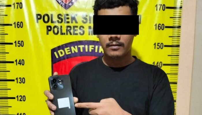 Pencuri HP di Singosari Ditangkap Polisi Saat Sembunyi di Gudang Cabai