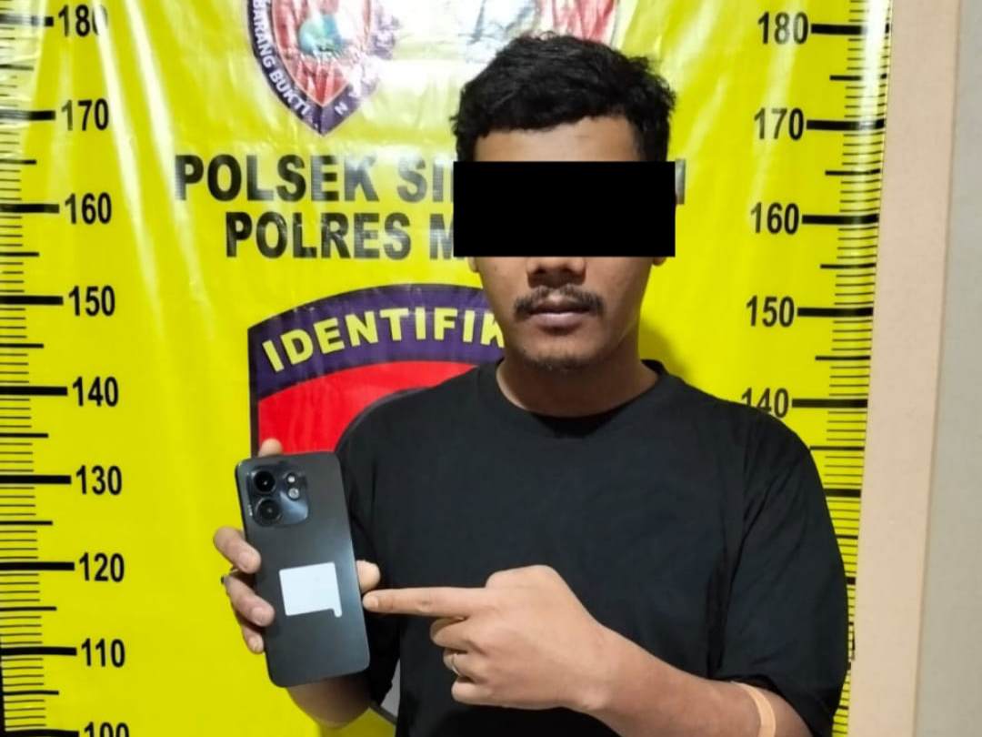 Pencuri HP di Singosari Ditangkap Polisi Saat Sembunyi di Gudang Cabai