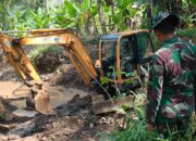 Normalisasi Sungai Antrokan Program TMMD ke-126 Lebakharjo Sukses Lampaui Target