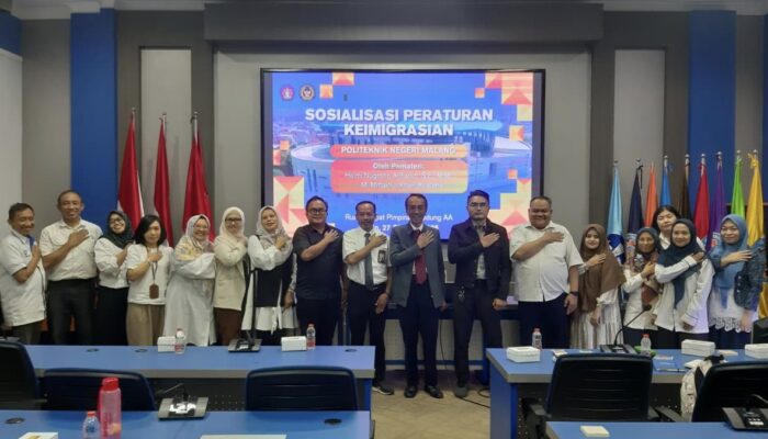 Polinema dan Imigrasi Malang Perkuat Tata Kelola Mahasiswa Asing, Dorong Kampus Vokasi Berdaya Saing Global