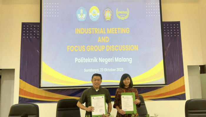 Polinema Perkuat Sinergi dengan Dunia Industri Lewat Industrial Meeting dan FGD