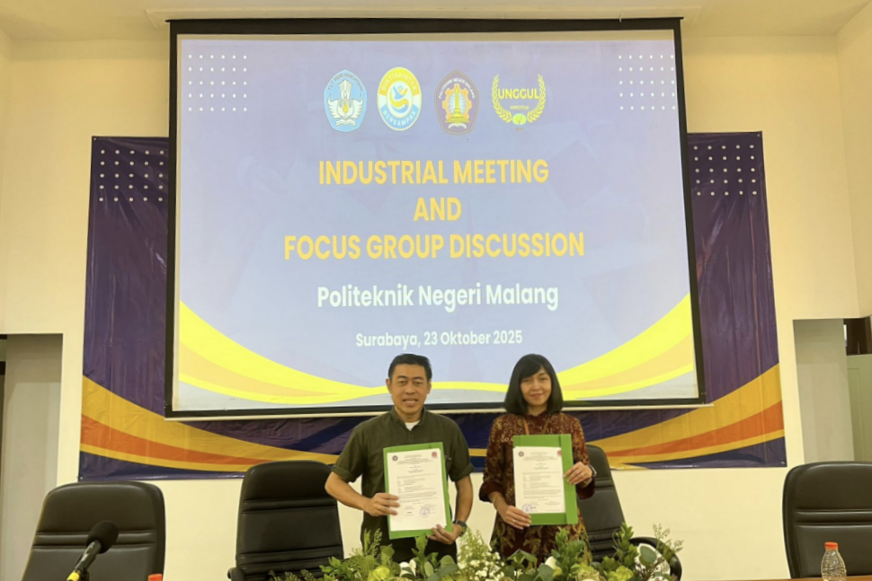 Politeknik Negeri Malang (Polinema) terus memperkuat kemitraan dengan dunia industri guna mencetak sumber daya manusia (SDM) vokasi yang adaptif terhadap perkembangan teknologi dan kebutuhan pasar kerja.