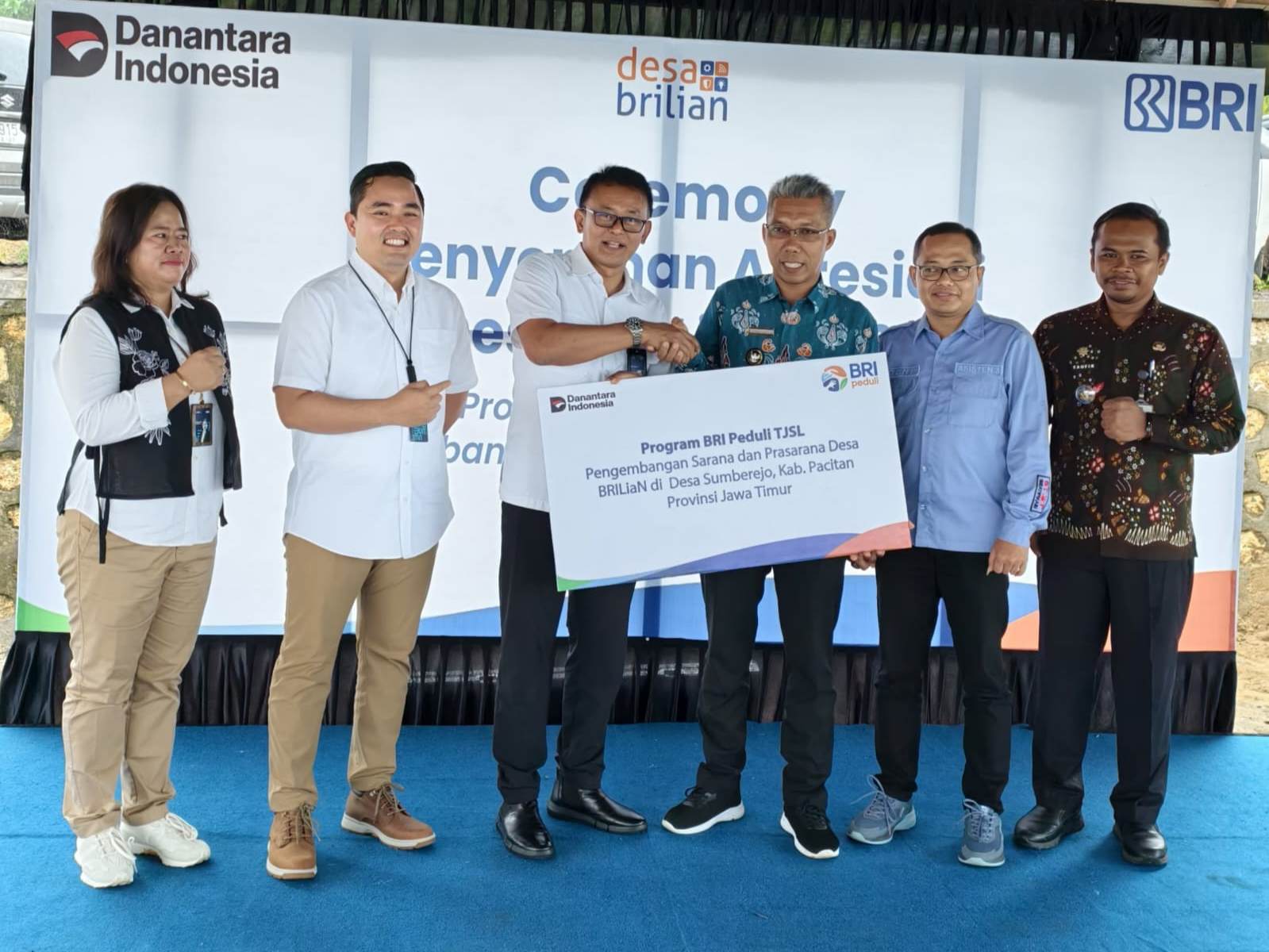 BRI Regional Office 13 Malang Dorong Pemberdayaan Ekonomi Melalui Program Desa BRILiaN di Pacitan