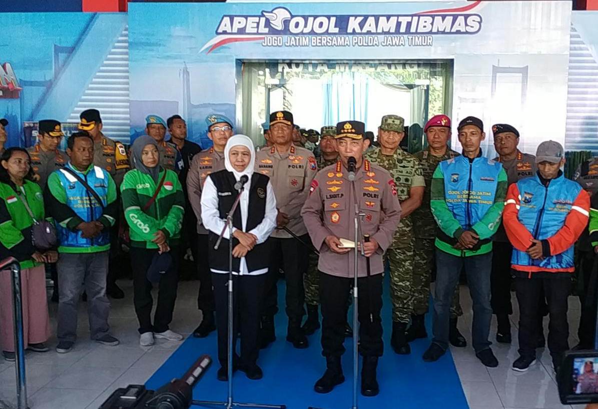 Kapolri Apresiasi Komunitas Ojol Jatim: Garda Terdepan Jaga Kamtibmas dan Dorong Ekonomi Rakyat