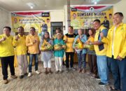 Ratusan Warga Serbu Sembako Terjangkau di Pasar Murah Golkar Kota Batu