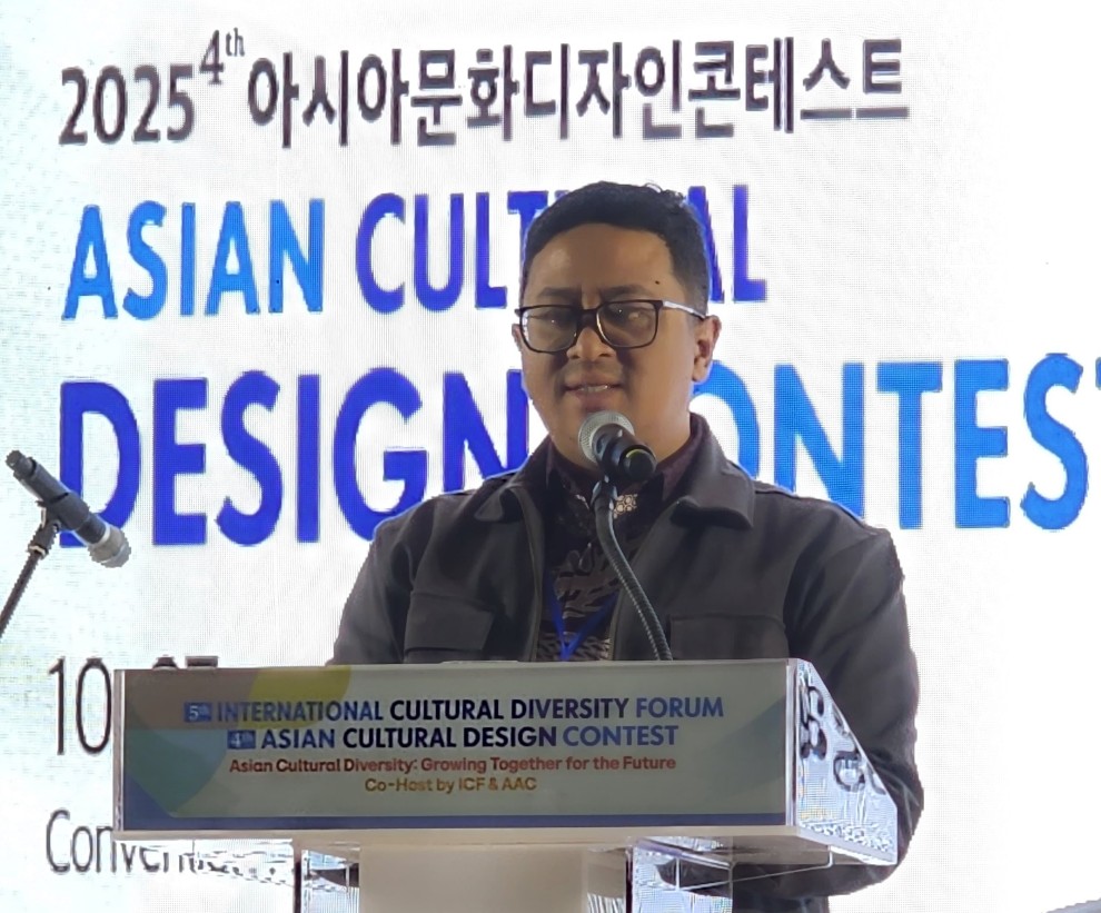 Hadir di Korsel, Rektor UNITRI Tekankan Empati Lintas Budaya untuk Perdamaian Dunia