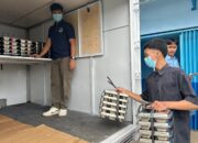 Perdana Kirim 640 Porsi, SPPG Syair Beji Batu Jalankan Program MBG 6 Sekolah